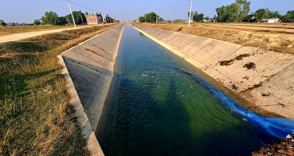 सिक्टा सिँचाइ आयोजनाः २० वर्षमा ४६ प्रतिशत भौतिक प्रगति