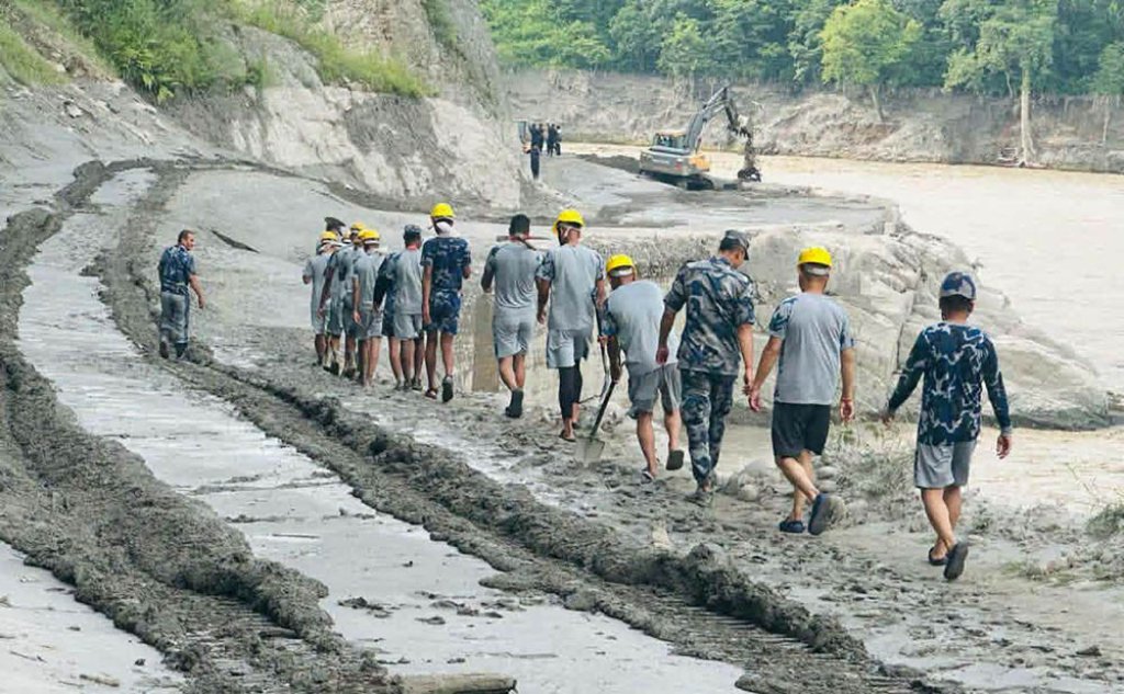   भोटेकोशी बाढी प्रभावित क्षेत्रमा अपराह्नपछि मध्यम वर्षाको सम्भावना