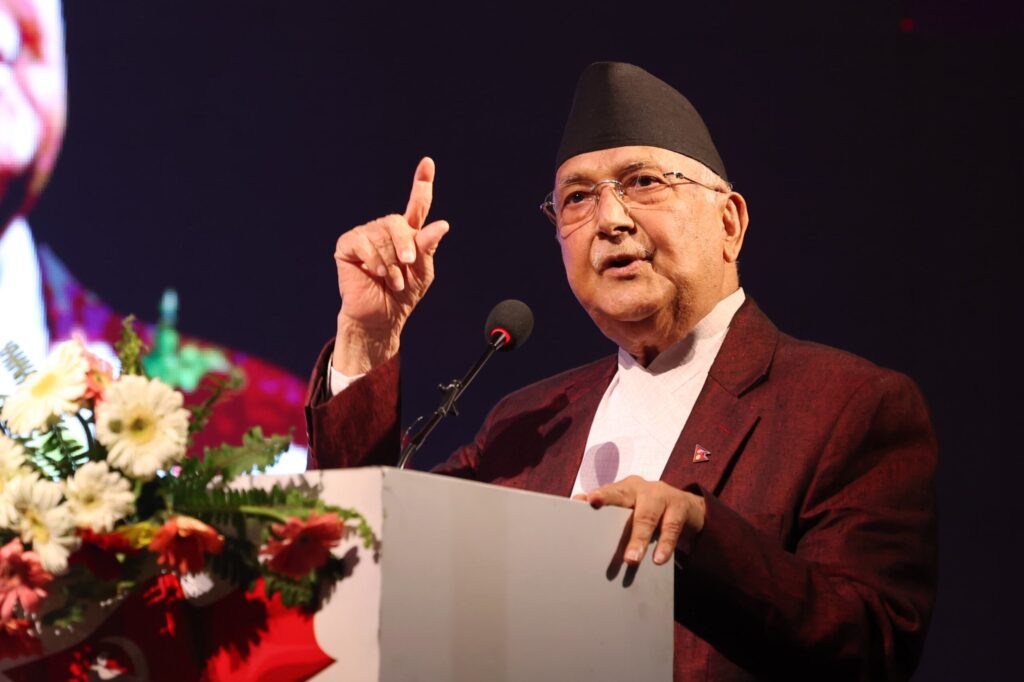 ओली बिनाको एमाले कसैले कल्पना नगरे हुन्छ : प्रधानमन्त्री 