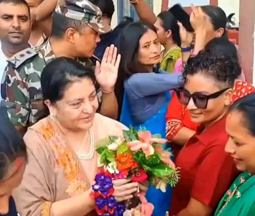 महिला परिवारको हिस्सा मात्रै नभइ सम्पूर्ण समाजको प्रगतिको आधार हुन् :  पूर्वराष्ट्रपति भण्डारी