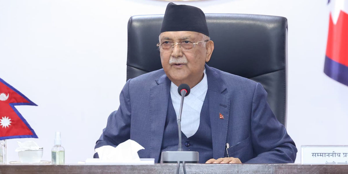प्रधानमन्त्री ओलीको चीन भ्रमण कार्यतालिका सार्वजनिक